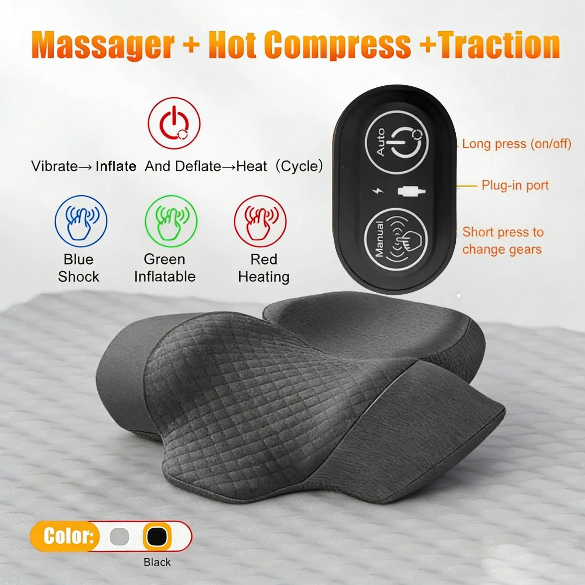 Aviro CerviEase™ – Smart Neck Therapy Pillow
