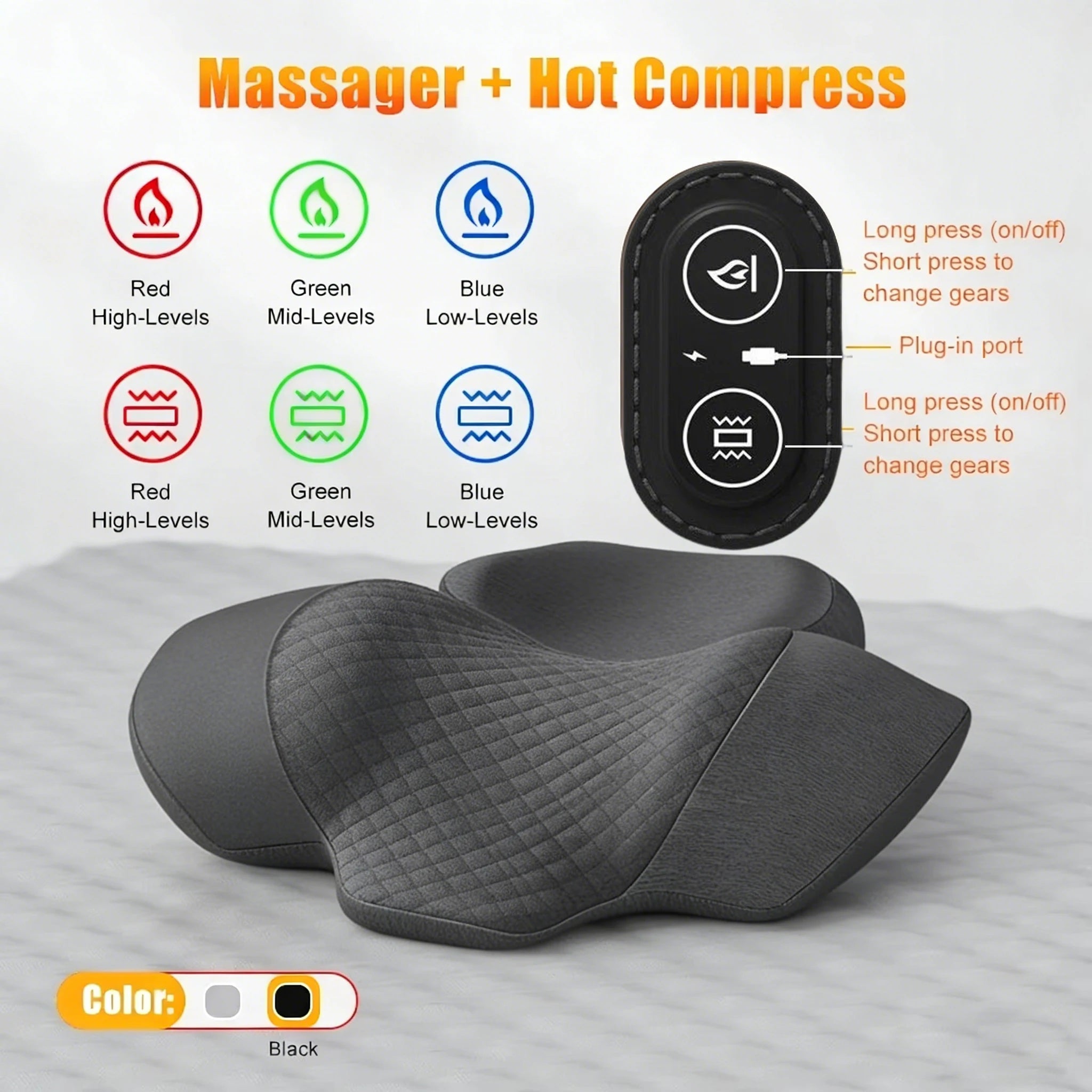 Aviro CerviEase™ – Smart Neck Therapy Pillow